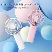 Handheld Portable USB Rechargeable Fan