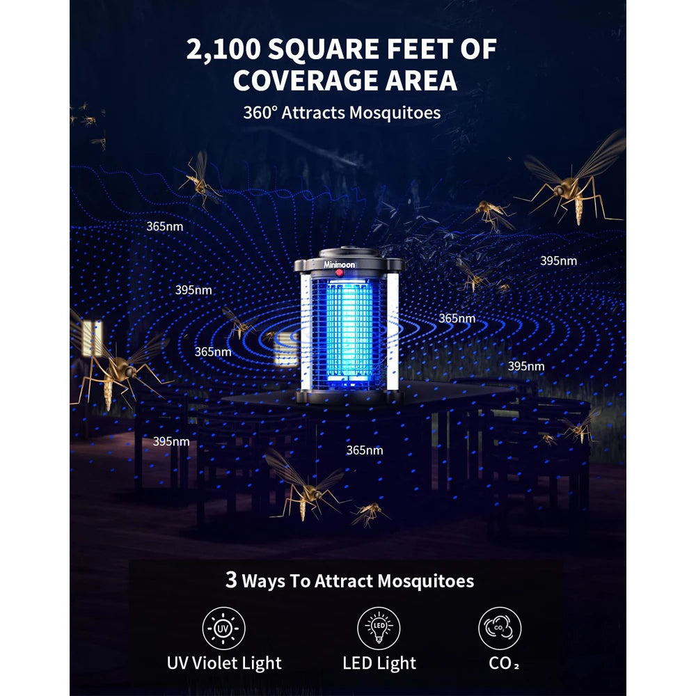 Minimoon Dual LED Bug Zapper